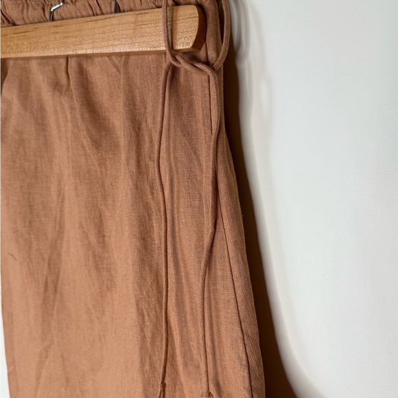 NWT Abercrombie & Fitch Brown Linen Classic Fit - Picture 8 of 8